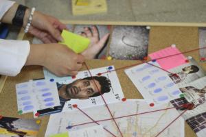 Female Students at the Laboratories Department Organize the Activity of &#39;La Genetique&#39; for Medical Labs